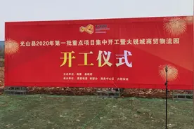 光山西城大爆发！北京大锐斥4.6亿开建5G商贸物流综合体！图片