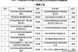 邳州4项国土空间规划获奖，涉隆丰湖、沿行政中心轴线图片