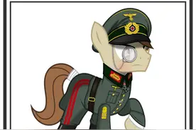 卡通版的二战德国军政人物，很多都是耳熟能详的大人物图片