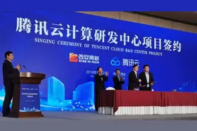 互联网下半场，西安与腾讯的携手共进图片