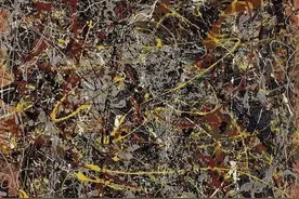 美国画家乱涂乱画，作品却卖了9.9亿元，网友：我这幅值多少钱图片