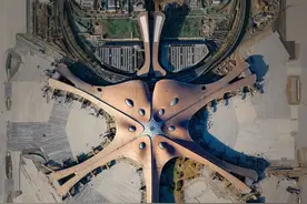 北京大兴机场，耗资800亿，被英国《卫报》评为新世界七大奇迹！图片