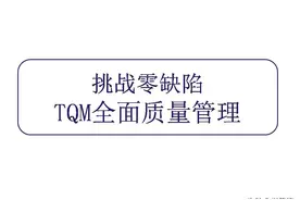 全面质量管理（TQM）图片