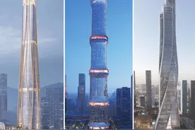 深圳未来新地标——高500米的“湖贝塔”，三家设计公司中标候选图片