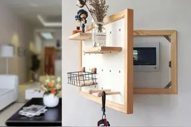 表姐家的客厅，一进门就把我羡慕死了，拍照给大家看看图片