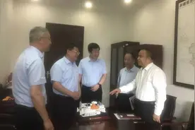 西安研究院党委书记、董事长王海军带队走访新疆企事业单位图片