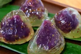 水晶粽的做法：比传统粽子更简单，一看就会，冰凉清爽又Q弹图片