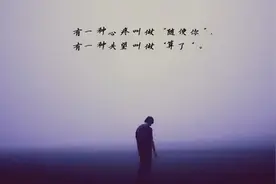 或许前世，你喝过奈河桥前的那碗孟婆汤。今生重逢，你成了我的劫图片