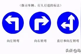 交通安全知识：交通安全标示大全及图解！建议收藏，以备不时之需图片