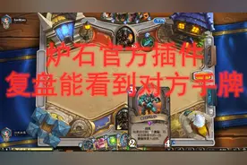 官方就是牛！炉石官方插件录像居然能看到对方的手牌视频封面
