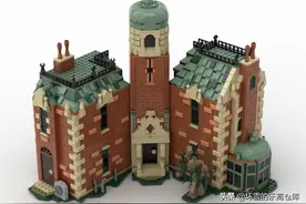 用乐高搭建鬼屋，我觉得气氛还原到位，你觉得呢？图片