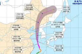 台风“巴威”将于27日上午在辽宁东部沿海登陆 辽宁多地发布地质灾害预警图片