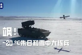 热血！-20 ℃朱日和雪中大练兵图片