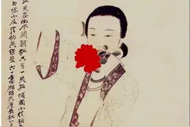 张大千逝世37周年| 大千先生笔下的女性形象，和与喜美子的“东京爱情故事”图片