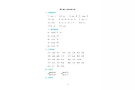 部编版语文四年级（下册）第五单元单元小结（可下载打印）图片