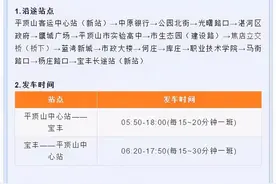最新汇总！平顶山城际公交运营线路和班次图片