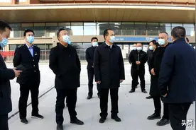 麦积区区长成少平带队督查天水火车站站前广场改造及地下人防工程等重点项目建设情况图片