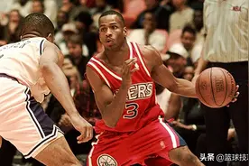 艾弗森：现在NBA的防守全是垃圾！艾弗森当年靠什么纵横联盟的图片