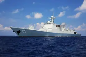 安徽籍军舰阵容壮大，又一主力舰命名淮南号，排水量超7000吨图片