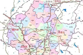 【图文】广水火车站以及周边县市火车站高铁站形势地图（1）图片