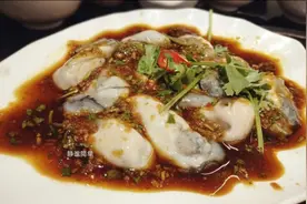 生蚝，花样百出的吃法，潮汕人，就敢这样来吃的。图片