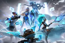 DWG冠军皮肤原画公布，质量不错，FPX的销量排名又要下降了图片