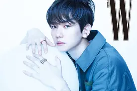 EXO边伯贤BaekHyun《W Korea》五月杂志图-这个男孩子也太好看了图片