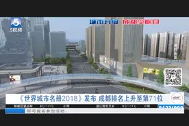 《世界城市名册2018》发布 成都排名上升至第71位视频封面