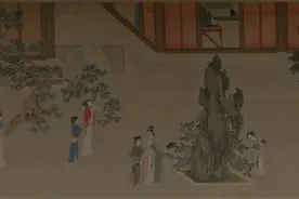 中国十大传世名画《汉宫春晓图》详解另附超清图（2.5GB）资源图片