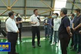 刘英魁率队来孝调研采访图片