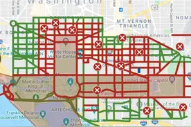 美国首都划分红区绿区防武装暴乱，中国驻美大使馆发强烈提醒图片