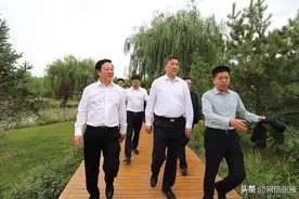 平凉市党政考察团来我市考察 郭承录杨维俊谢又生王奋彦等参加图片