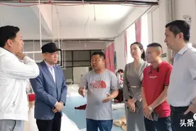 中国传统文化促进会婚庆文化产业发展委员会考察丁集婚纱特色小镇图片