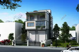 宅基地临街如何建房？推荐5套图纸，你觉得哪套更适合农村？图片