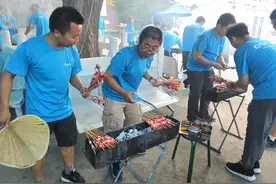 十渡烧烤BBQ，真正大山下的自助烧烤，嗨起来就在九渡山庄图片