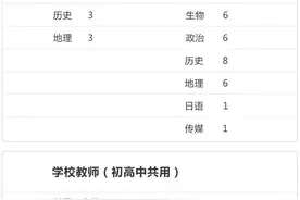 2020广东中山迪茵公学招聘教师159人职位表明细图片