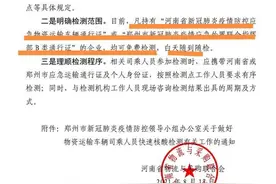 最新！郑州物流企业凭“通行证”可免费核酸检测，最快100分钟出结果图片
