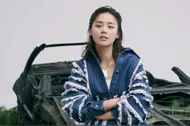 马思纯瑞丽伊人时尚大片，又A又酷的纯纯图片