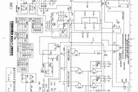 东芝CV300C电梯电气原理图纸图片