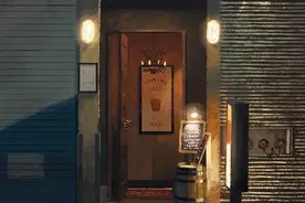 日本街头巷尾的居酒屋和小酒馆。 插画师：谷耀介图片
