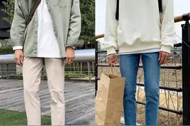明朗帅气的春日男友Look图片