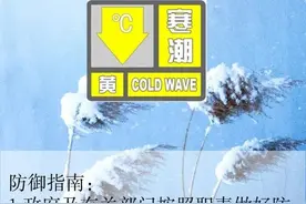 寒潮黄色预警！郑州两部门发布紧急通知！图片