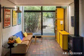 罕见的伦敦中世纪住宅，绚丽的室内设计成为其一大特点图片