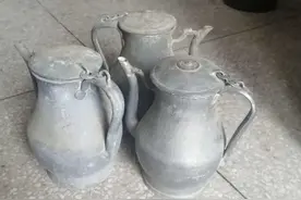 南康坪市有人把太公留下的老酒壶当废品卖了，民警花120多小时追回……图片