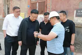 高健带队走访调研中山路及周边区域保护利用工作图片