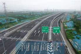 来了！明天郑州四环高架试通车，还剩这4公里未加入“群聊”图片