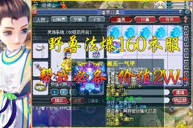 梦幻西游：法术暴击与野兽特技衣 帮战用合理最高能熔炼40点属性视频封面