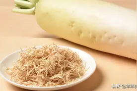 干萝卜丝是营养的宝库，为什么干萝卜丝的钙含量是鲜萝卜的20倍？图片