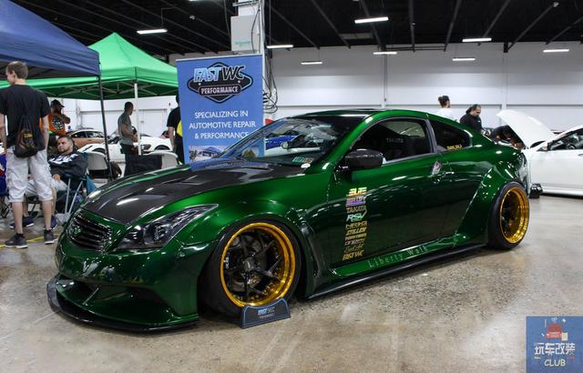 一辆“绿色小精灵”的塑造过程，打造最美的英菲尼迪G37