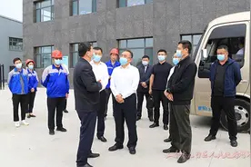 长春市委常委、政法委书记马延峰到九台区调研图片